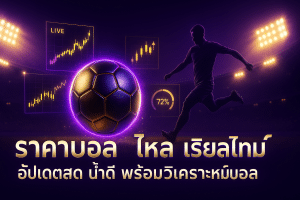 ราคาบอล ไหล เรียลไทม์