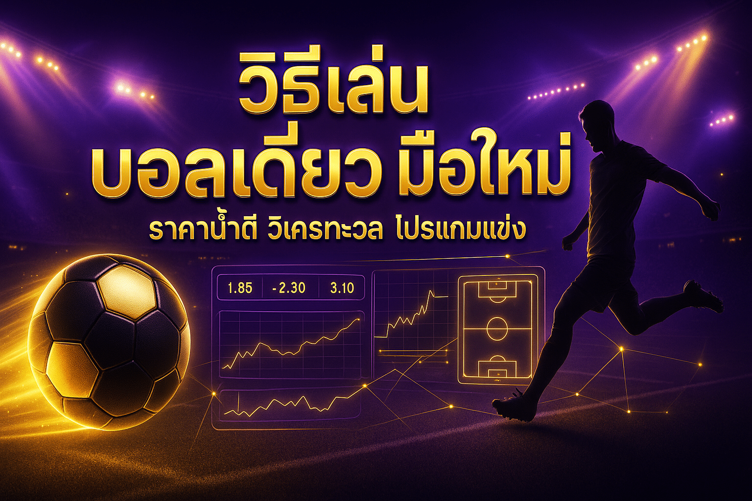 วิธีเล่น บอลเดี่ยว มือใหม่