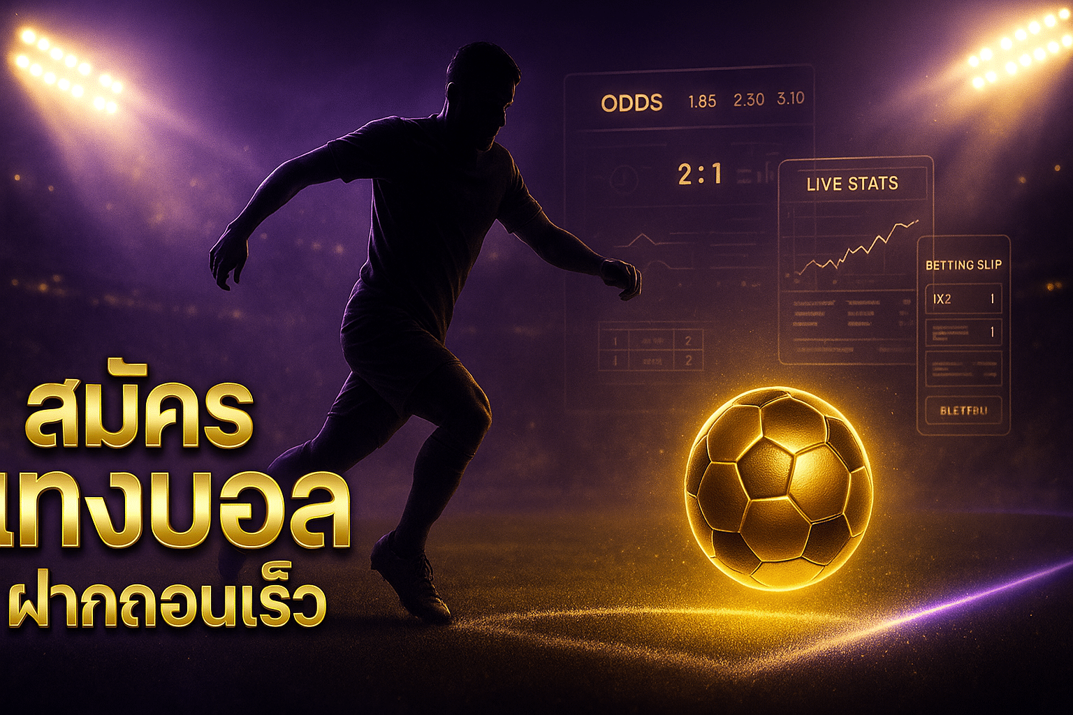 สมัคร แทงบอล ฝากถอนเร็ว