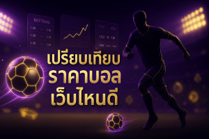 เปรียบเทียบ ราคาบอล เว็บไหนดี